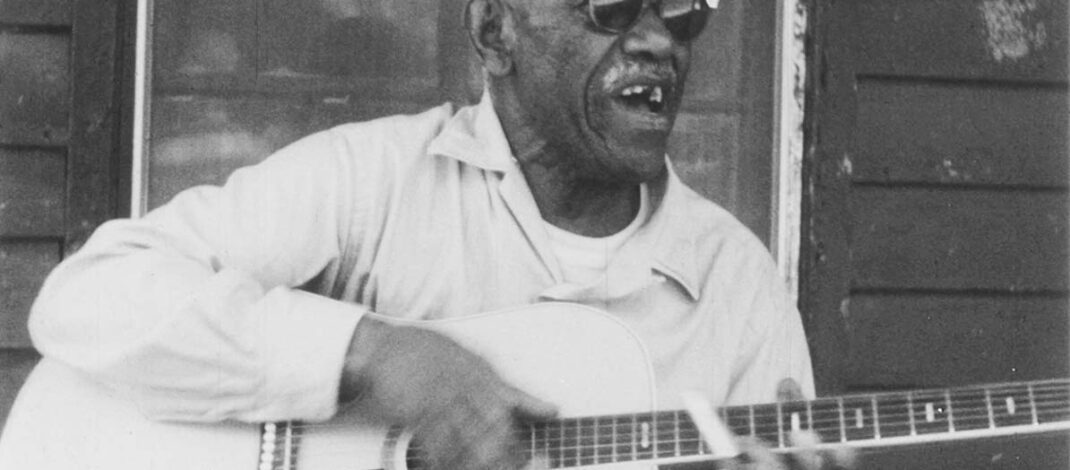 Blues legend Furry Lewis (1893-1981), from Memphis, TN