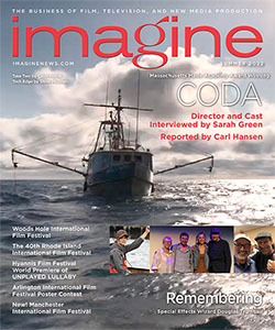 Still from the Film CODA on the cover of the IMAGINE July 2022 Issue
