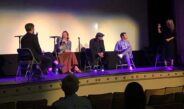 panel discussion for CODA at Cabot theater in Beverly, MA