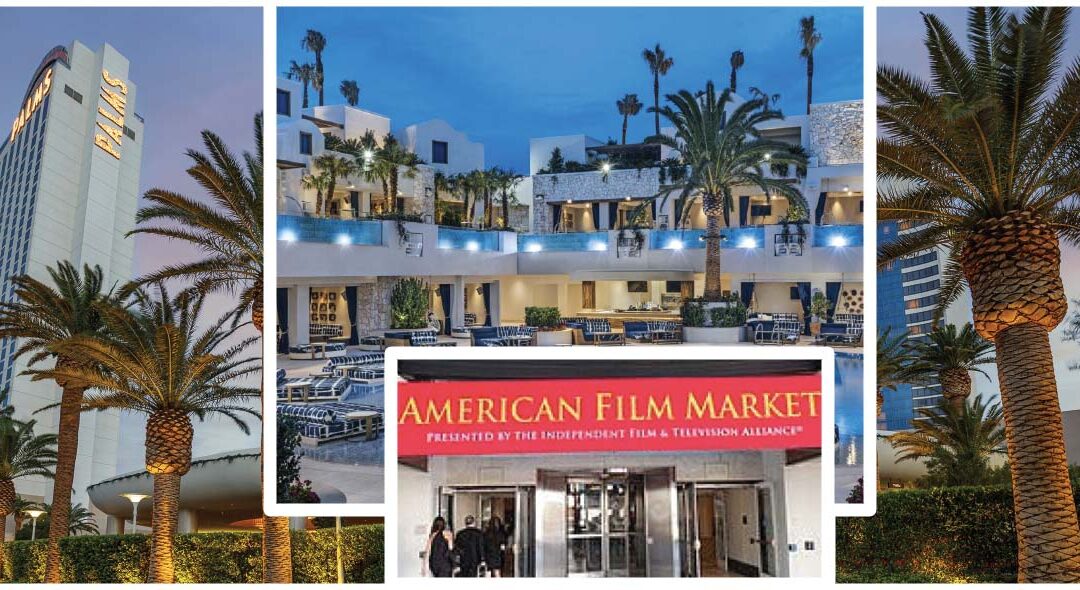 collage of images from the 2024 american film market